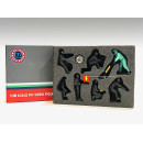 FI PIT CREW FIGURE -SET TEAM BLACK -AMERICAN DIORAMA