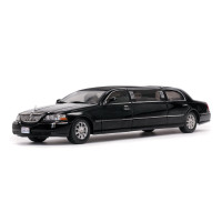 2000 LINCOLN LIMOUSINE BLACK - SUNSTAR