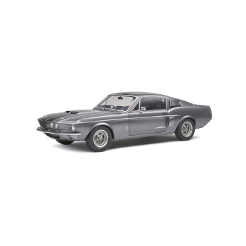 Shelby Gt500 Grey & Black Stripes 1967-SOLIDO