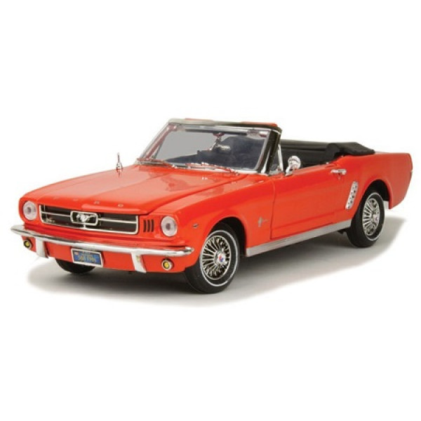 FORD MUSTANG 1964 1/2 CONVERTIBLE NARANJA - MOTOR MAX