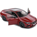MERCEDES BENZ CLA C 118 COUPÉ AMG ROUGE PATAGONIE 2019 - SOLIDO