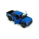 Ford Ranger Raptor Blue Lightning 2024 - SOLIDO 