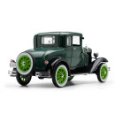 1931 FORD MODEL A COUPE VALLEY GREEN & VAGABOND GREEN - SUNSTAR