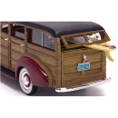 1939 CHEVROLET WOODY SURF WAGON PERMANENT RED - SUNSTAR